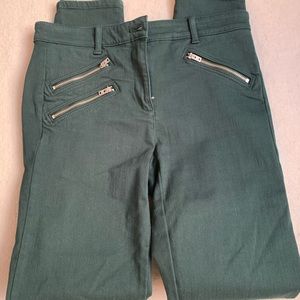 COPY - Gap size 2 regular skinny emerald green jeans